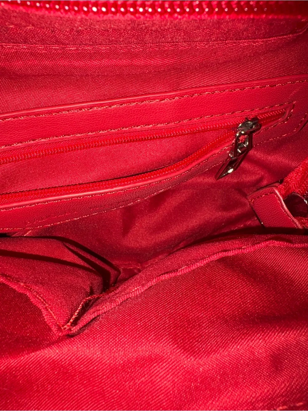 Badgley Mischka elegant red